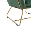 Keira - Accent Chair With Metal Base by HouseOfZazla