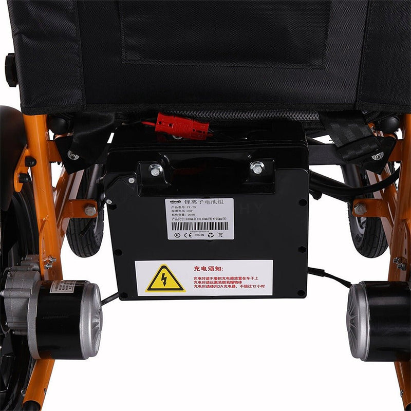 18" Heavy Duty 500W Electric Mobility Power Wheelchair, 265 LBS (98471625)