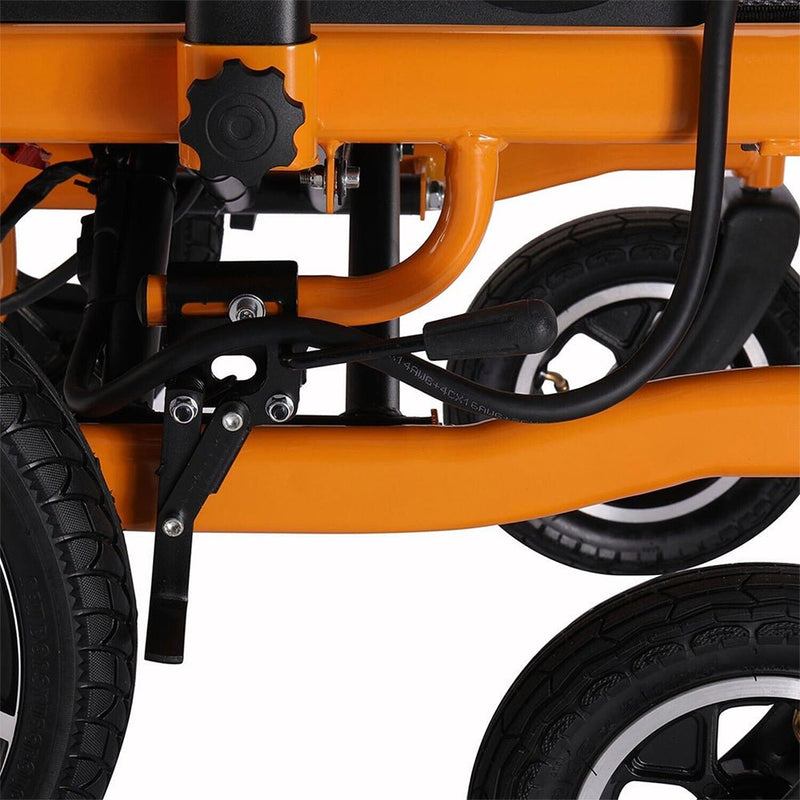 18" Heavy Duty 500W Electric Mobility Power Wheelchair, 265 LBS (98471625)