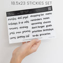 Ever Changing Acrylic Calendar | Minimalist Vertical
