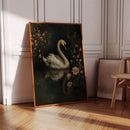 Swan in the Garden of Dusk