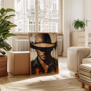 Shadowed Cowboy – Bold Western Expression