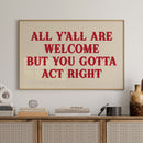 Act Right or Git