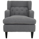 Upholstered Accent Chair Tufted Armchair For Living Room And Bedroom by Unique Piece Furniture