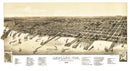 Vintage Map of Ashland, Wisconsin 1886