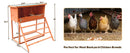 3-in-1 Nesting Boxes for Chickens with Perch and Swing by HouseOfZazla