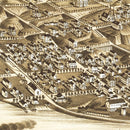 Vintage Map of Bayfield, Wisconsin 1886