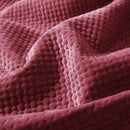 Kasentex Ultra Soft Plush Poly-Velvet Quilt Set, Queen, King, Room Decor, Graduation Gifts, Fathers Day Gift