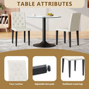 Dining Chairs With Ergonomic Buckle Backrest For Family Dining Rooms by Unique Piece Furniture