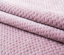 Kasentex All Season Cozy Velvet Quilt Set with Shams, Queen, King, Room Decor, Graduation Gifts