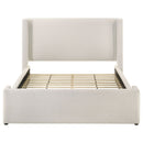 Froberg - Platform Bed With Wingback Headboard