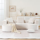 Modular Sectional Sofa With L Shape Chaise With Deep Seat by HouseOfZazla