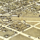 Vintage Map of Boscobel, Wisconsin 1869