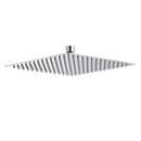 Ultra Thin Square Rainfall Shower Head Stainless Steel, Wall Or Ceiling Mount by HouseOfZazla