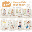 16-in-1 Baby High Chair with Activity Center and Booster Seat for Babies and Toddlers by LJGDeals