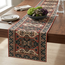 DaDalogy Elegant Majestic Kilim Red Persian Rug Ornate Floral Woven Tapestry Table Runner (18195) by DaDalogy Bedding Collection