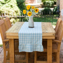 Blue Gingham Table Runner by Galley & Fen