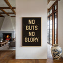 No Guts No Glory Vintage Poster