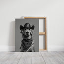 A Canine Cowboy's Quiet Standoff