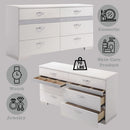 Naima II - Dresser - White High Gloss