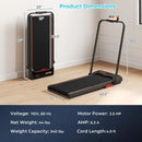 Home Fitness & Relaxation Set - 3 in 1 Folding Treadmill and Modern Accent Chair by LJGDeals