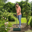 18/21 Inch Manual Lawn Aerator with Detachable Handle Filled with Sand or Stone by LJGDeals