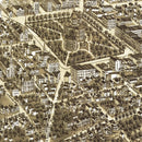 Vintage Map of Madison, Wisconsin 1885