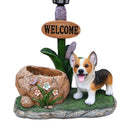Corgi Dog Planter Garden Decor by HouseOfZazla