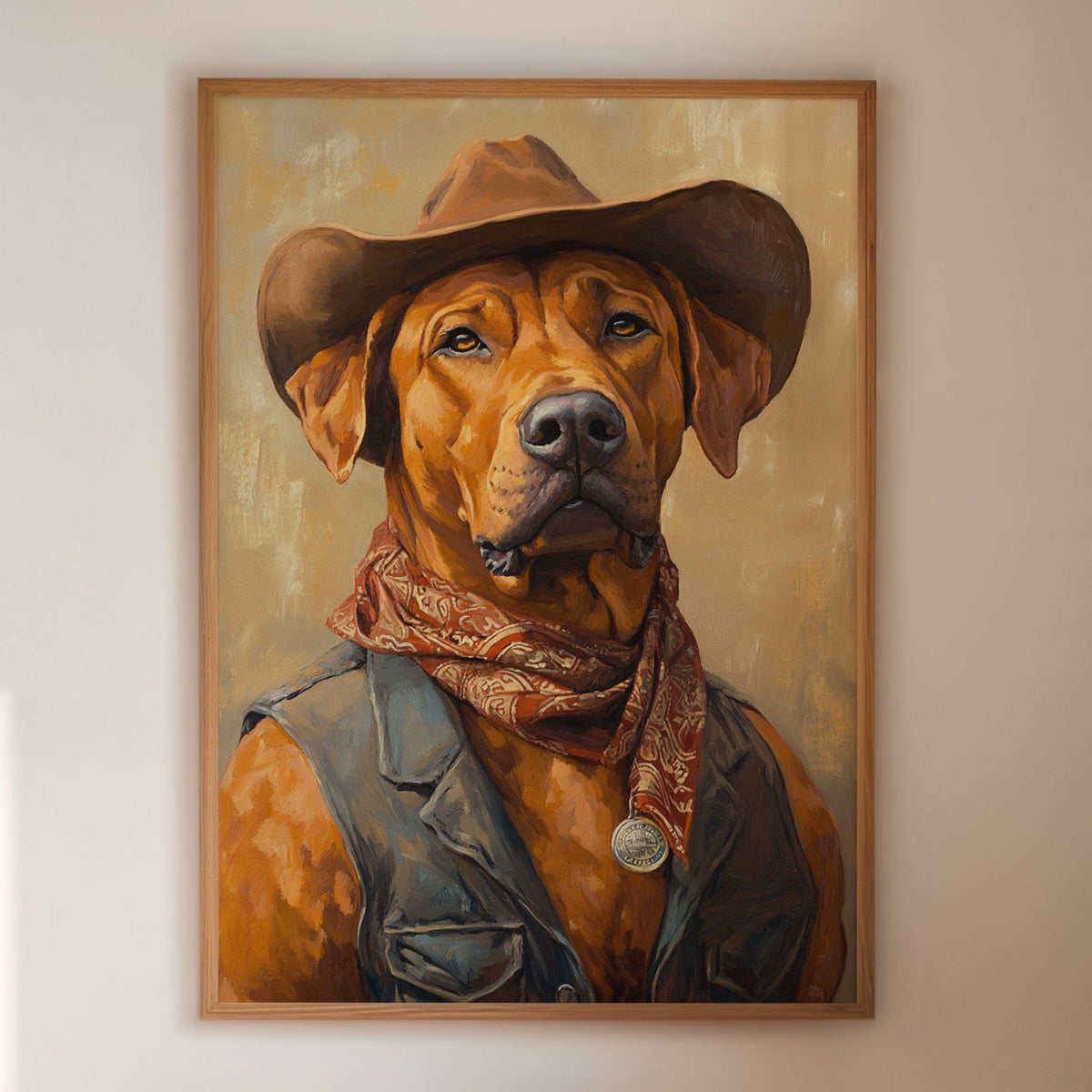 Rhodesian Ridgeback Desert Deputy