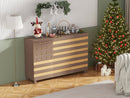 55-Inch Hand-Carved Buffet Sideboard Cabinet