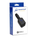 Powermod USB In-Vehicle DC Adapter and AC Wall Adapter Charger by MobilevisionUS