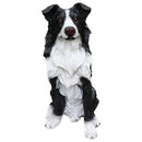 Outdoor Garden Border Collie Dog Statue Greeter by HouseOfZazla