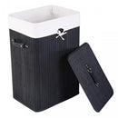Laundry Room Bundle: Wooden Cabinet Wall-Mounted Bathroom Storage Clothe Dryer Laundry Basket by LJGDeals