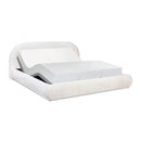 Archie Puffy Grounded - Upholstered Platform Bed by HouseOfZazla