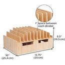 Bamboo 10 Port Charging Station & Apple Watch Adapter Combo by MobilevisionUS