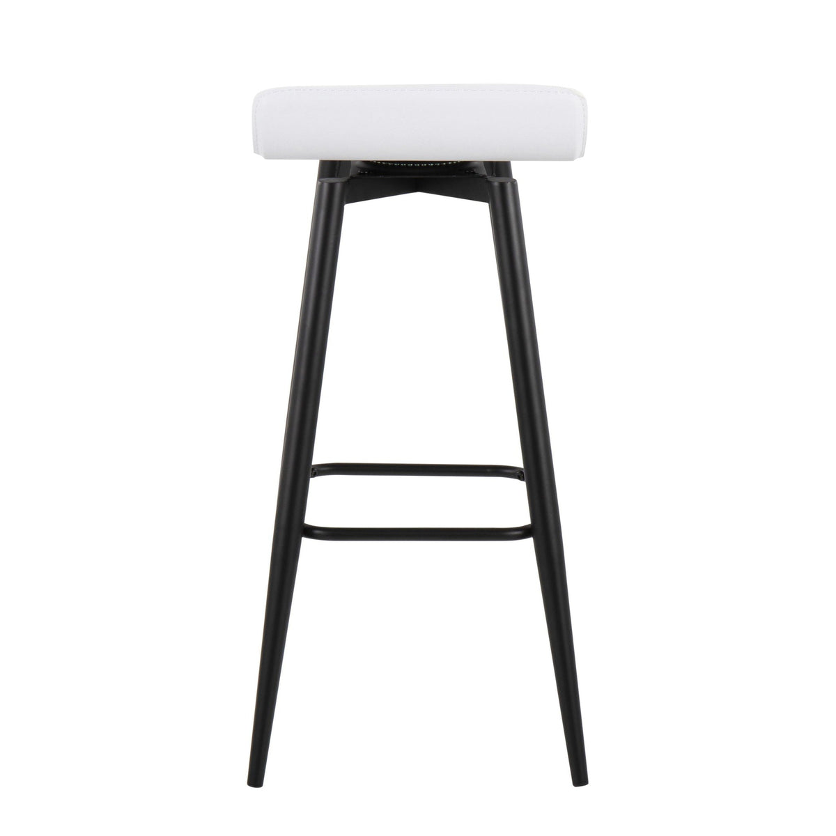 Ale - Contemporary Fixed Height Bar Stool (Set of 2), photo 3 of 20