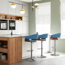 Lowell - Multi-Functional Adjustable Swivel Bar Stool by HouseOfZazla