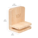 Bamboo 10 Port Charging Station & Apple Watch Adapter Combo by MobilevisionUS
