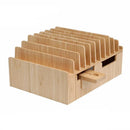 Bamboo 10 Port Charging Station & Apple Watch Adapter Combo by MobilevisionUS