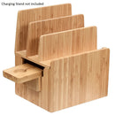 Bamboo Apple Watch Charger Adapter for MobileVision Stands | Custom Fit Charging Dock Accessory by MobilevisionUS