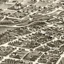 Vintage Map of River Falls, Wisconsin 1880