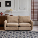 69 in. 2-Seats Modular Sectional Sofa Corner Chair Sofa Couch