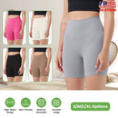 High-Waist Biker Shorts with Tummy Control for Workouts by LJGDeals