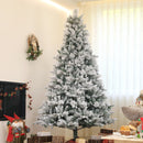 HOMCOM 7.5 ft Pre-Lit Artificial Christmas Tree
