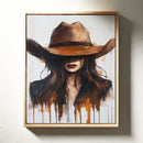 Desert Ember – Western Woman Art