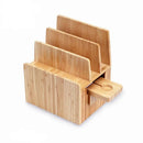 Bamboo Personal Stand & Apple Watch Adapter Combo by MobilevisionUS