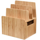 Bamboo Personal Stand and Device Organizer by MobilevisionUS