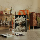 Blind Oracle in Ivory Feathers