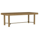 Arini 7-piece Extension Leaf Dining Table Set Sand Wash