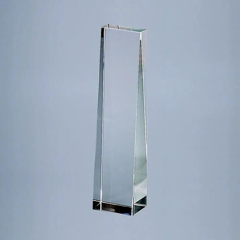 Optic Crystal Obelisk, 8.75"